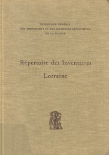 Répertoire des Inventaires de Lorraine