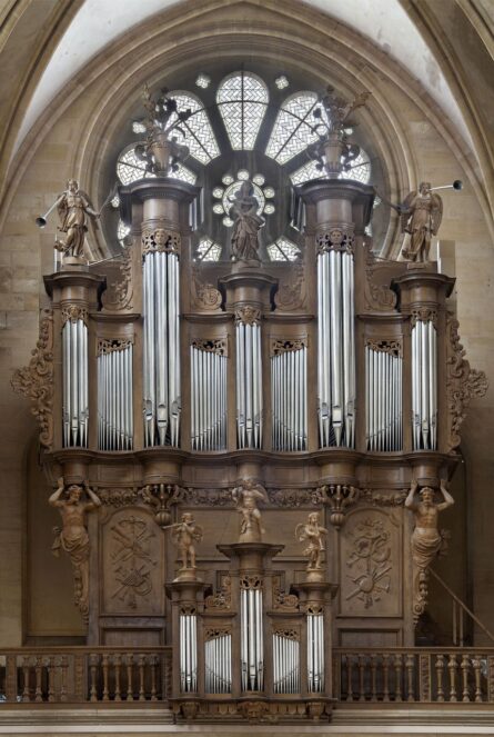 Grand orgue de l’abbatiale Notre-Dame de Mouzon.