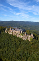 Mont Sainte Odile vue aérienne