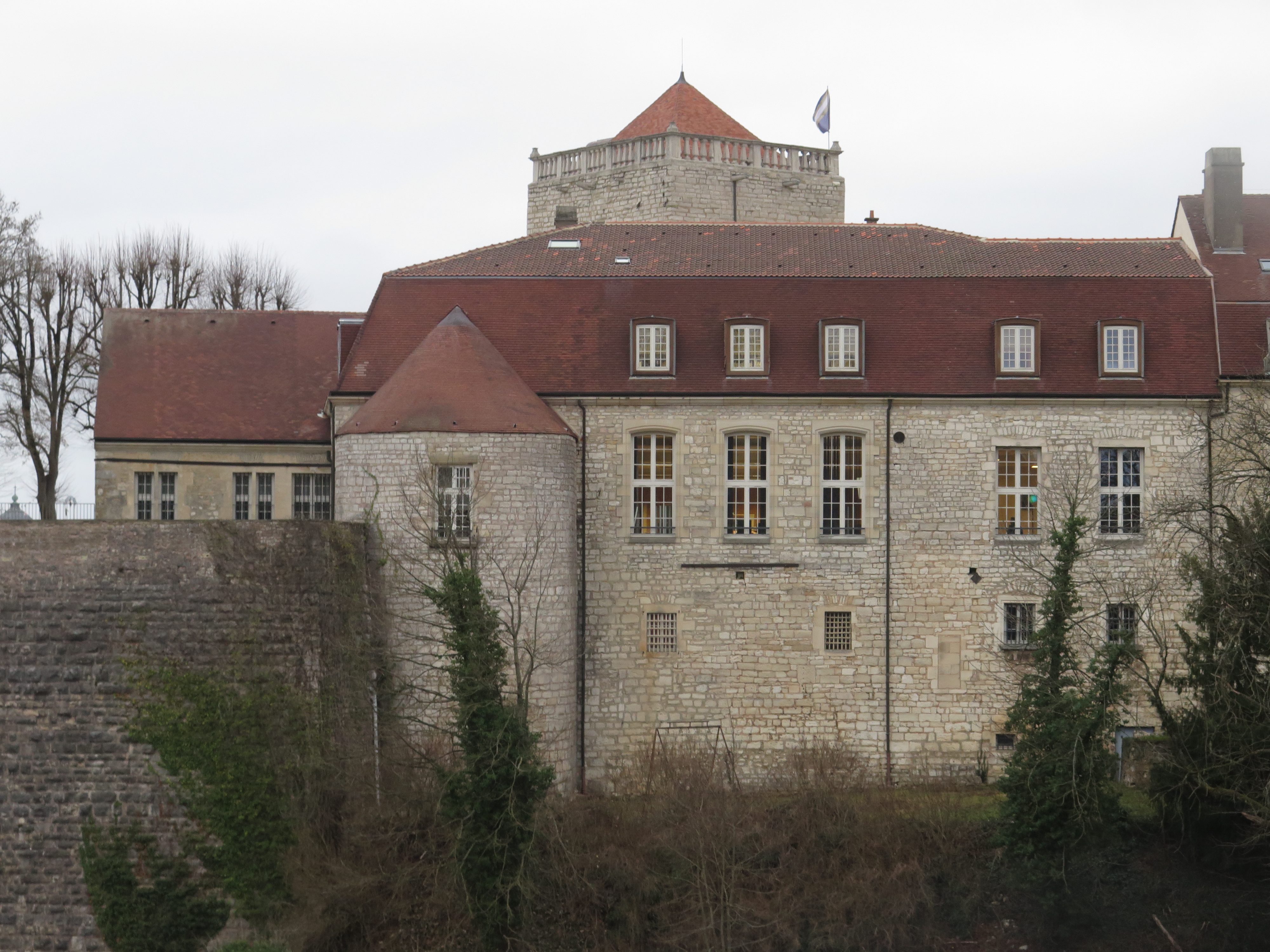 La façade sud du Palais (Crédit Ville de Chaumont)